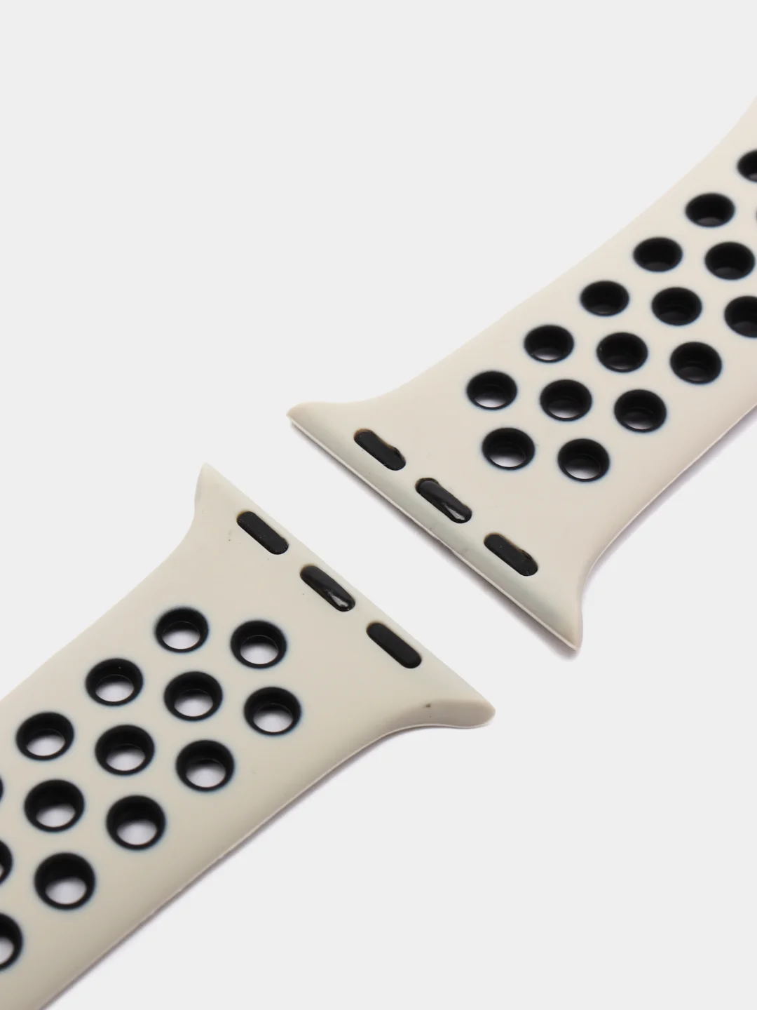 Серый силиконовый ремешок InnoZone Vent Apple Watch 38-40 мм, 42-44 мм