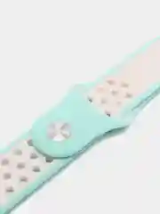 Мятный силиконовый ремешок InnoZone Vent Apple Watch 38-40 мм, 42-44 мм