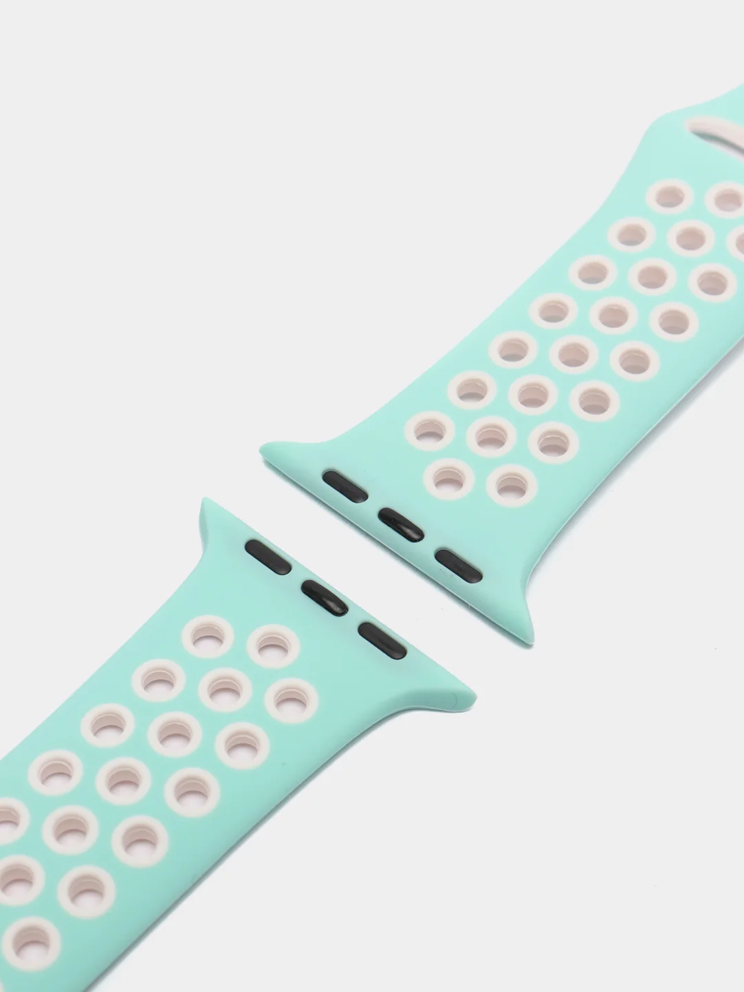 Мятный силиконовый ремешок InnoZone Vent Apple Watch 38-40 мм, 42-44 мм
