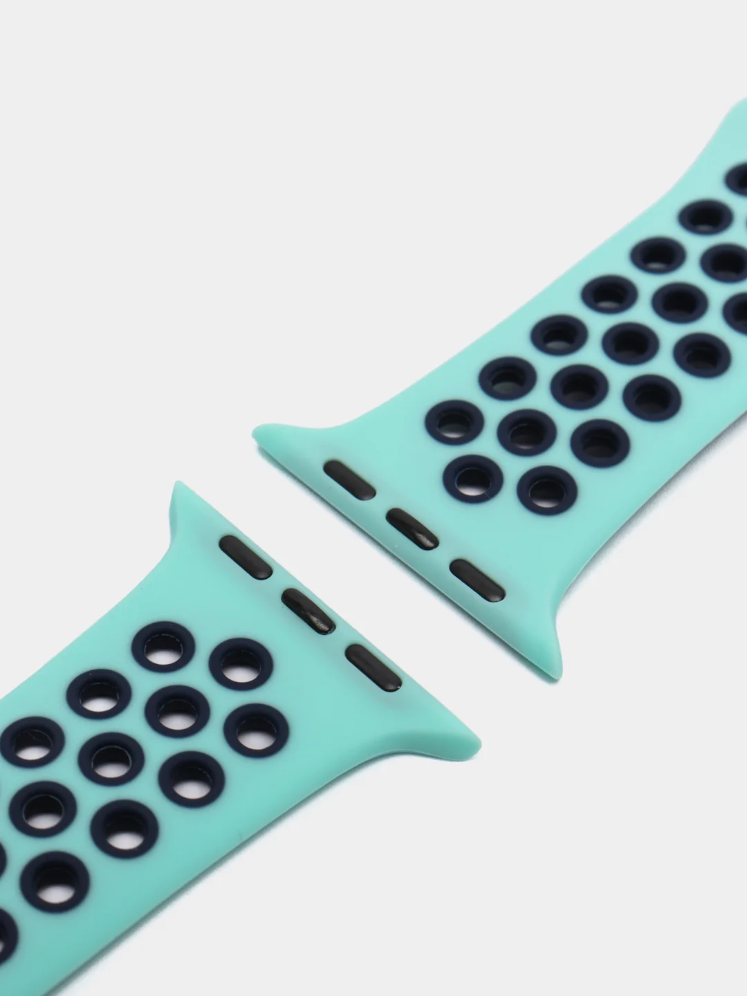 Бирюзовый силиконовый ремешок InnoZone Vent Apple Watch 38-40 мм, 42-44 мм