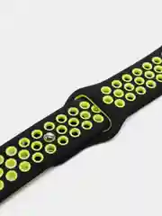 Угольный силиконовый ремешок InnoZone Vent Apple Watch 38-40 мм, 42-44 мм