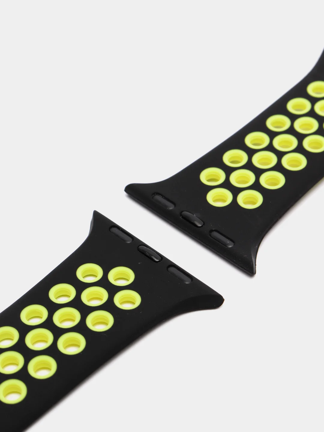 Угольный силиконовый ремешок InnoZone Vent Apple Watch 38-40 мм, 42-44 мм