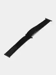 Черный нейлоновый ремешок Apple Watch 38-40мм, 42-44мм, текстильный, тканевый