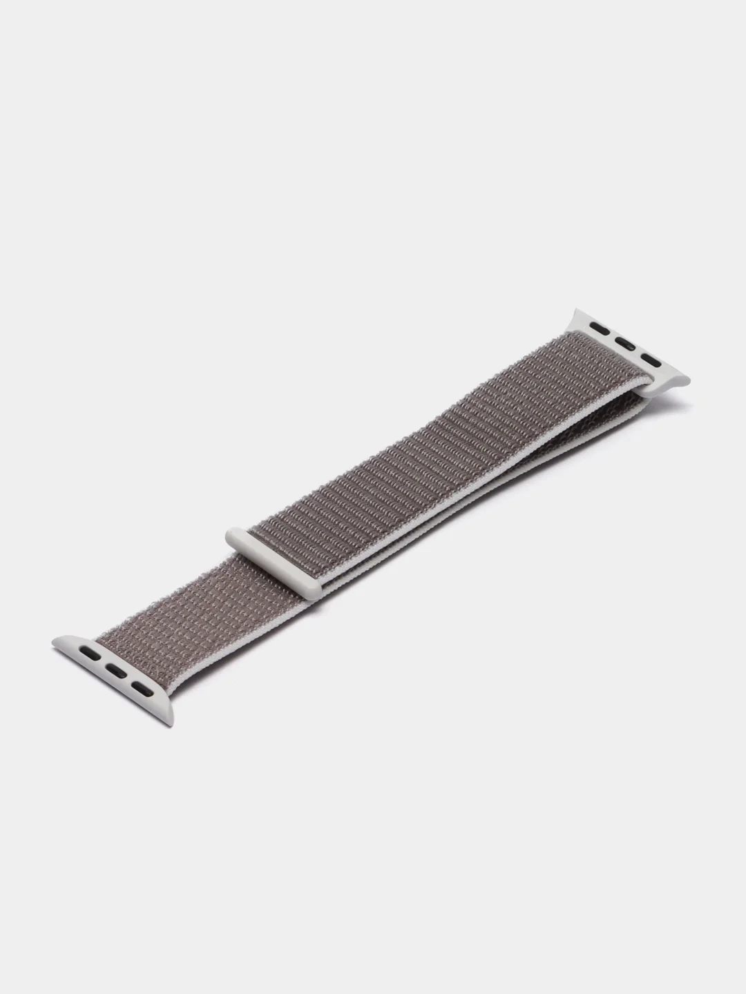 Серый нейлоновый ремешок Apple Watch 38-40мм, 42-44мм, текстильный, тканевый