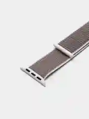 Серый нейлоновый ремешок Apple Watch 38-40мм, 42-44мм, текстильный, тканевый