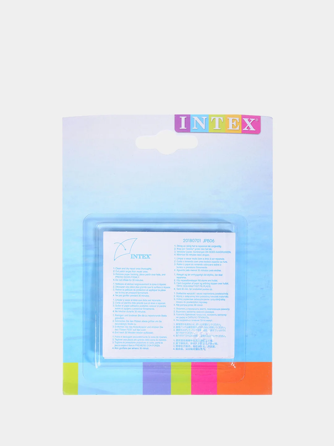 Ремонтный комплект для бассейнов и надувных изделий INTEX, 6 штук