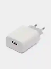 Белый зарядное устройство Hoco C72A и кабель Type-С/Micro, 1 м, 2.1 A