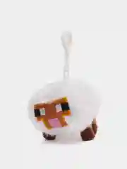 Серый меланж мягкая игрушка "Майнкрафт", брелок Minecraft
