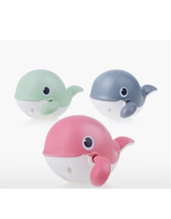 Заводная игрушка для купания в ванной "Милый кит" / Игрушка для малышей