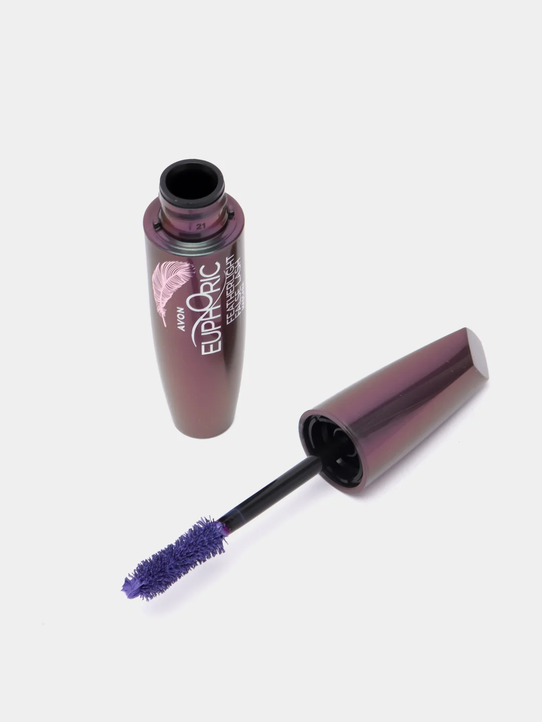 Аметистовый тушь для ресниц AVON Euphoric "Эффект накладных ресниц", 10 мл