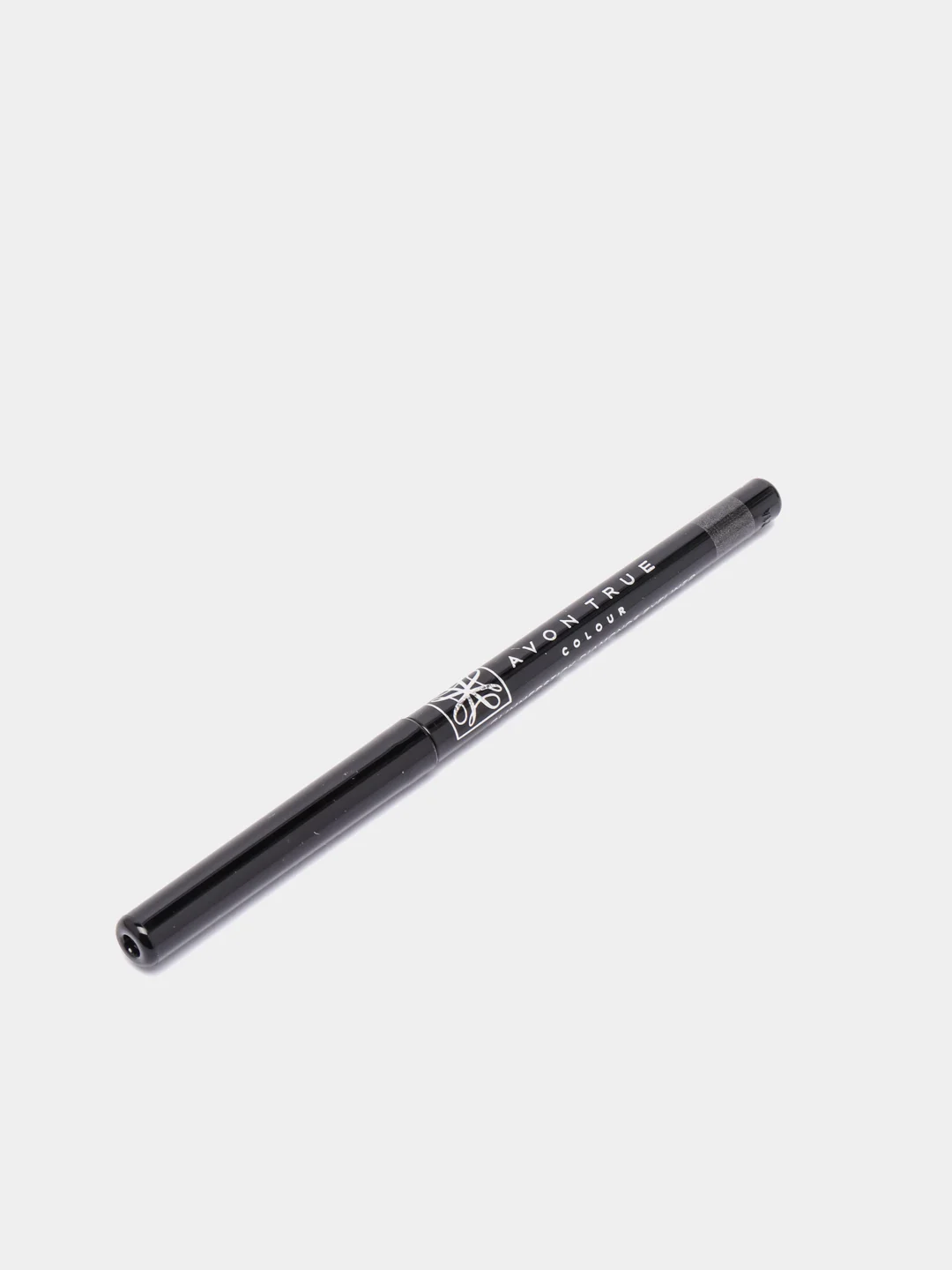 Черный карандаш для глаз выкручивающийся Avon "Диамант", с мерцающим эффектом, 12 цветов