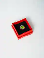 Желтый кольцо Наруто Акацуки / аксессуары косплей / кольцо из металла в подарочной упаковке