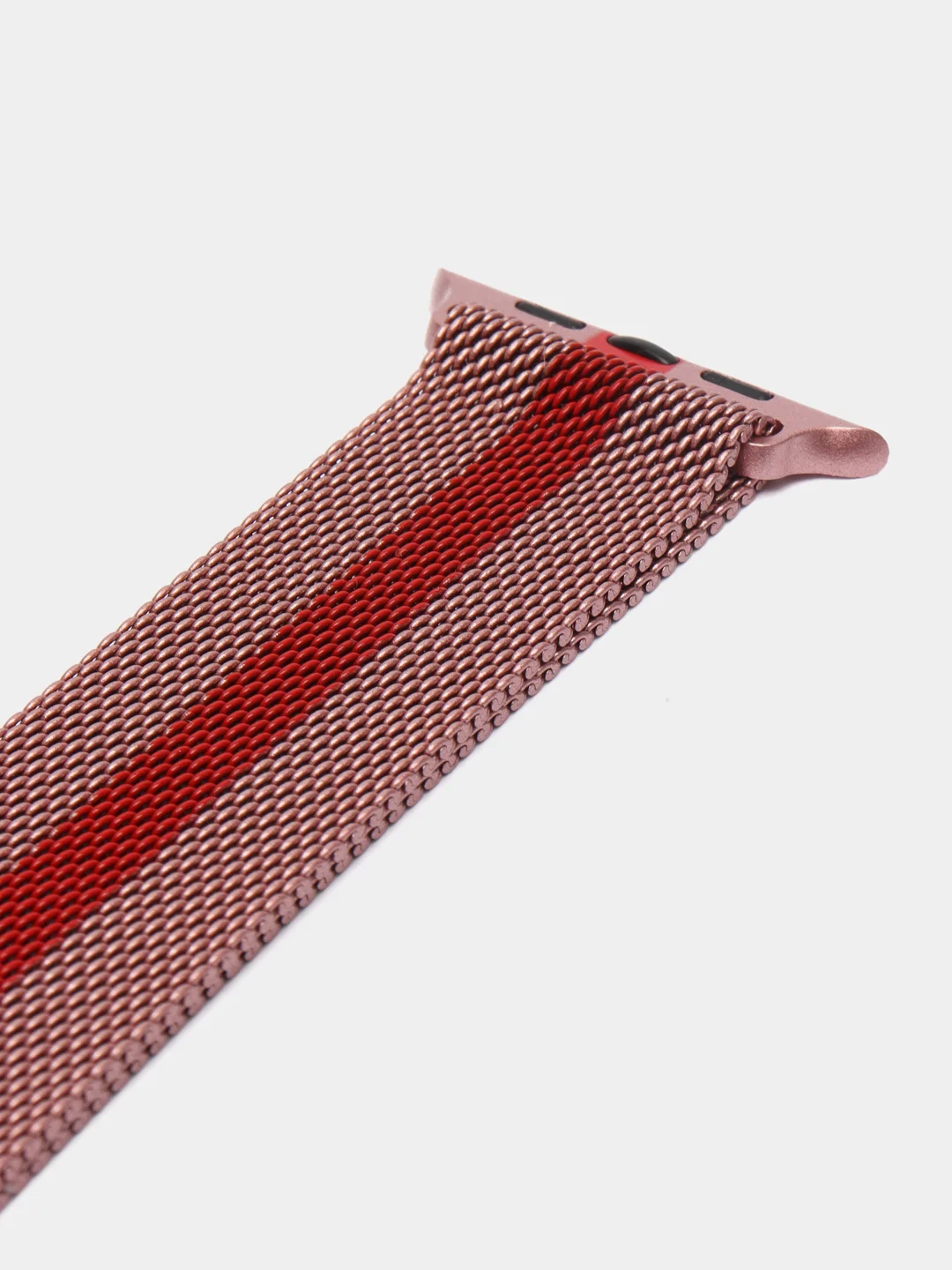 Вишнёвый ремешок для Apple Watch "Миланская петля"