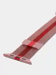 Вишнёвый ремешок для Apple Watch "Миланская петля"