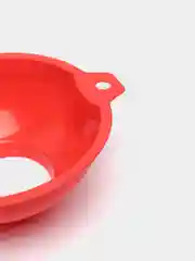 Красный воронка для банок с широким горлом