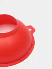 Красный воронка для банок с широким горлом