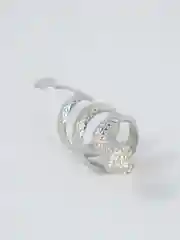 Серебряный фаланговое кольцо "Змея"