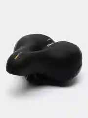 Желтый седло на велосипед