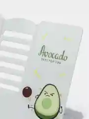 Белый подставка для книг металлическая Авокадо, Мстители, Пони. Держатель для учебников