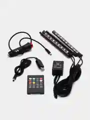 Подсветка салона автомобиля, светомузыка, RGB подсветка, светодиодная подсветка rgb