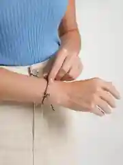 Бронзовый браслет на руку, знак зодиака