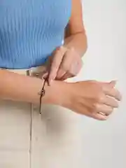 Аметистовый браслет на руку, знак зодиака