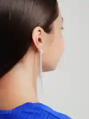Золотой серьги на Новый год