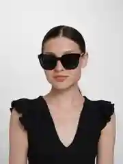 Черный очки женские солнцезащитные