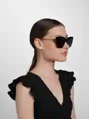 Черный очки женские солнцезащитные
