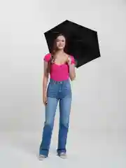 Горчичный зонт в чехле