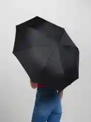 Черный зонт в чехле