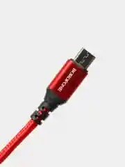 Красный кабель зарядный BOROFONE BX54, 1 м, Micro-USB/Type-C/Lightning, для Android и Apple iPhone