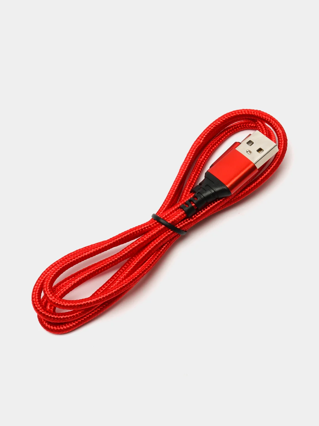 Красный кабель зарядный BOROFONE BX54, 1 м, Micro-USB/Type-C/Lightning, для Android и Apple iPhone