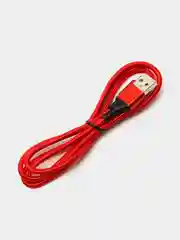 Красный кабель зарядный BOROFONE BX54, 1 м, Micro-USB/Type-C/Lightning, для Android и Apple iPhone
