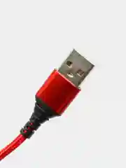 Красный кабель зарядный BOROFONE BX54, 1 м, Micro-USB/Type-C/Lightning, для Android и Apple iPhone