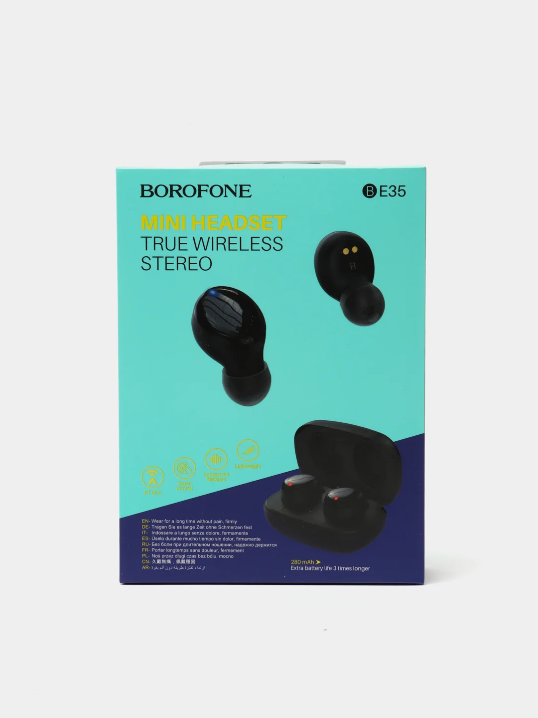 Беспроводные наушники Borofone BE35 Agreeable Voice TWS