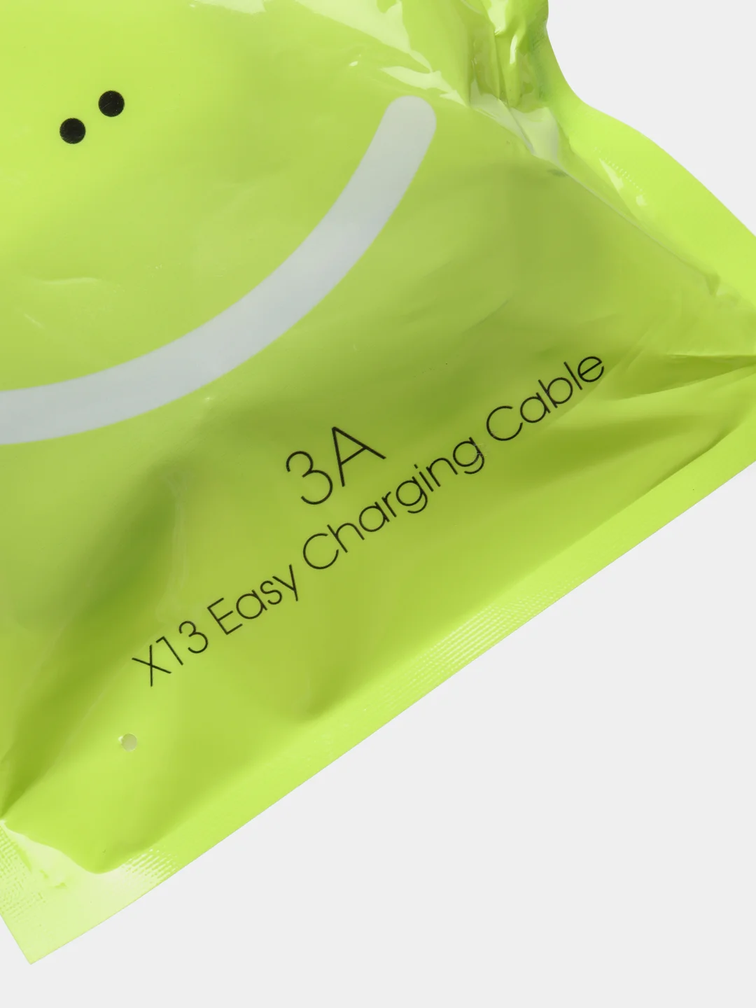 Черный кабель зарядный Hoco X13, Type-C, 3A, белый, черный, для android