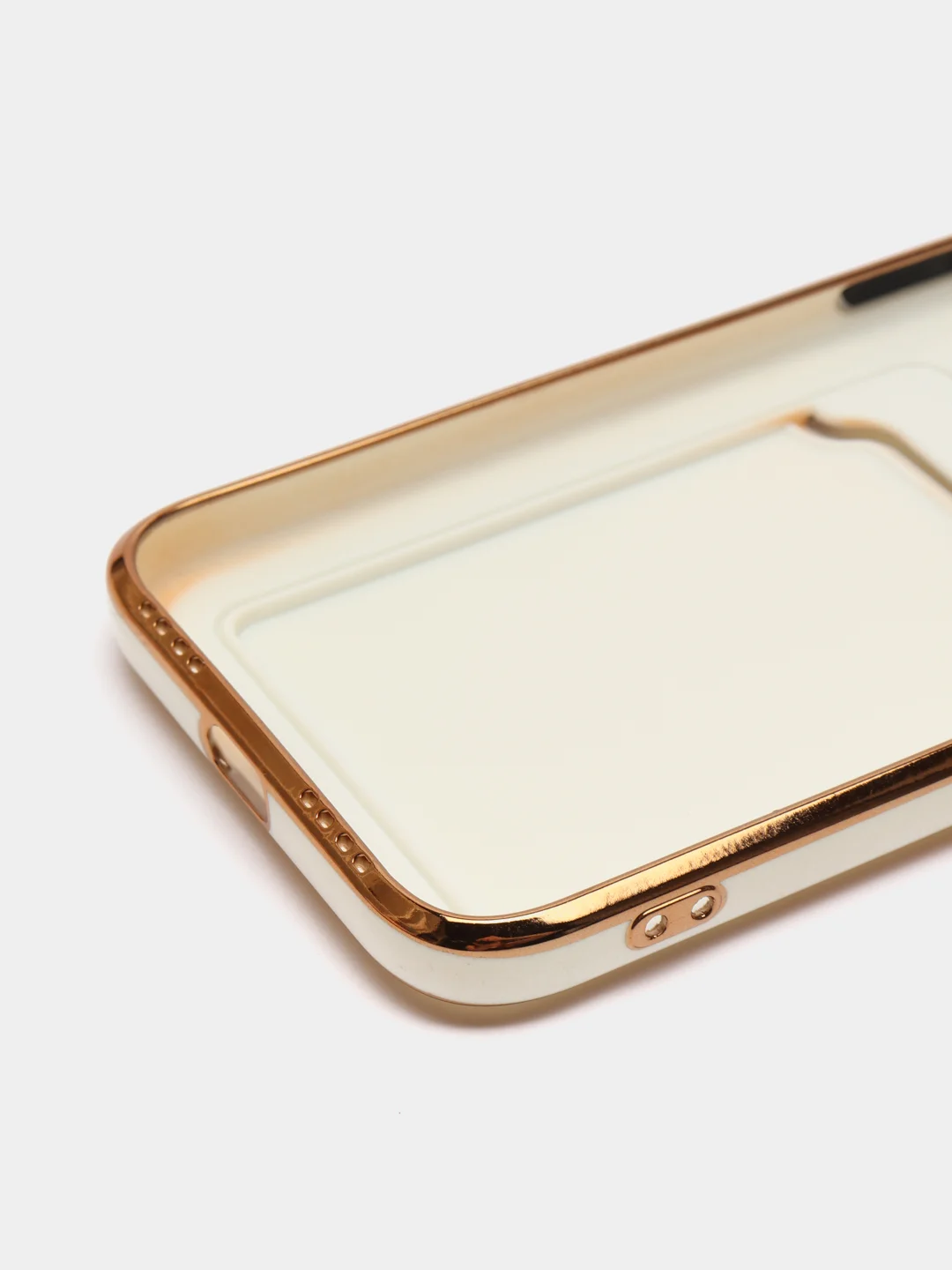 Белый чехол с карманом для карт iPhone 7 8 Plus XR X XS Max 11 Pro Max 12 13 mini айфон про макс