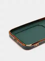Зеленый чехол с карманом для карт iPhone 7 8 Plus XR X XS Max 11 Pro Max 12 13 mini айфон про макс