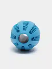 Синий игрушка мяч для чистки зубов с отверстиями для корма, для собак