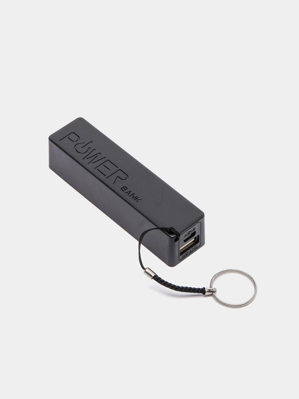 Внешний акумулятор Power Bank  пауэрбанк 1200 мАч, брелок на ключи