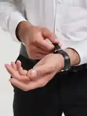 Черный мужские часы