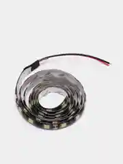 Белый светодиодная подсветка салона в авто, лента 1 м 12V гибкая . Светодиодная LED лента 12V