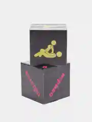 Черный кубики для любовных игр XXXL
