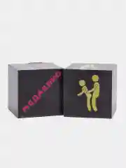 Черный кубики для любовных игр XXXL