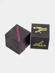 Черный кубики для любовных игр XXXL