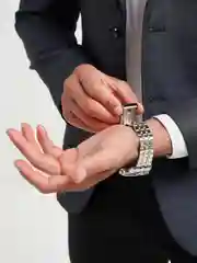 Серебряный часы мужские наручные, кварцевые