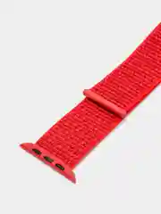 Красный нейлоновый ремешок Apple Watch 38-40мм, 42-44мм, текстильный, тканевый