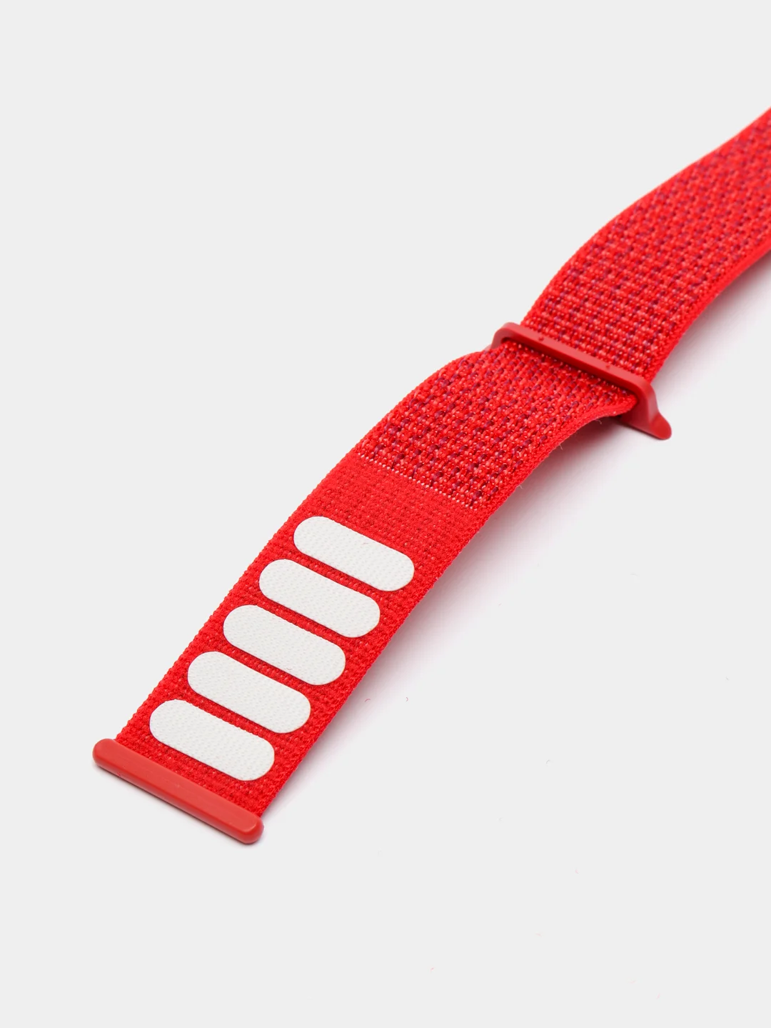 Красный нейлоновый ремешок Apple Watch 38-40мм, 42-44мм, текстильный, тканевый