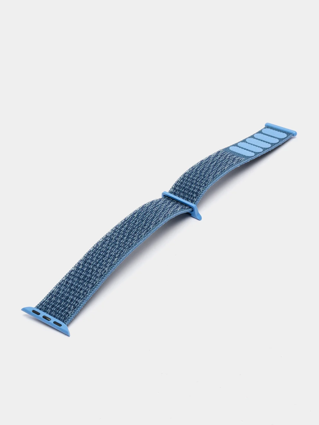 Синий нейлоновый ремешок Apple Watch 38-40мм, 42-44мм, текстильный, тканевый